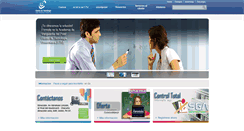 Desktop Screenshot of ctu.com.ve